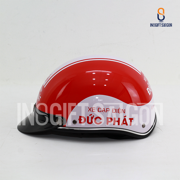 Mũ bảo hiểm in logo theo yêu cầu
