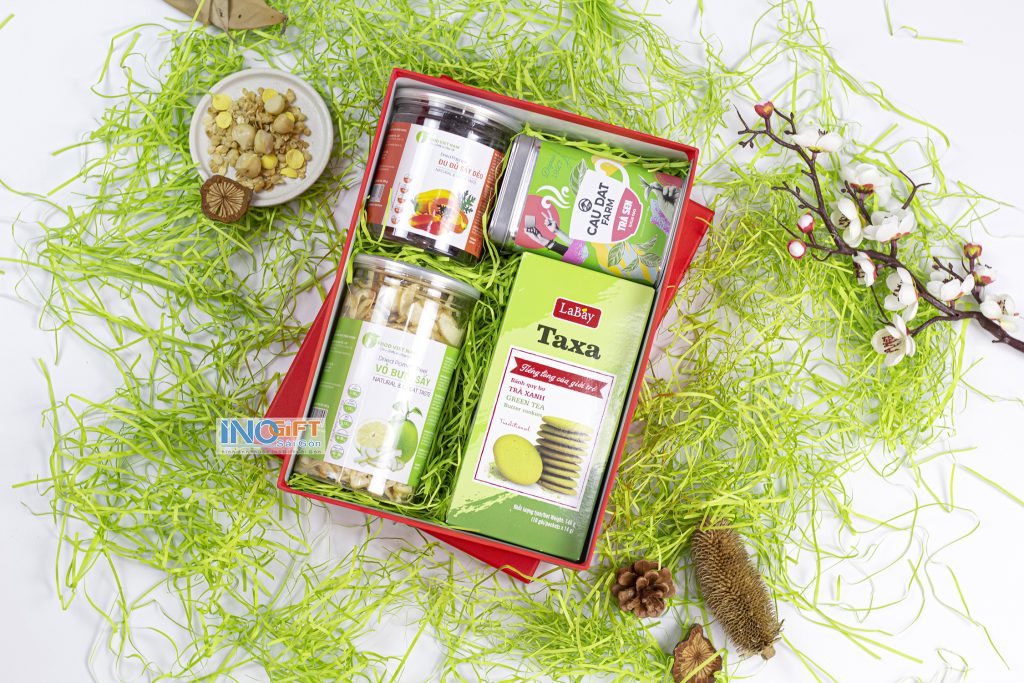 giỏ quà tết 150k cho nhân viên