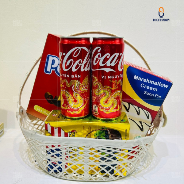 giỏ quà tết 150k cho nhân viên